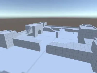 Prototype Environmnet Free low-poly 3D model