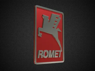 romet logo 3D model