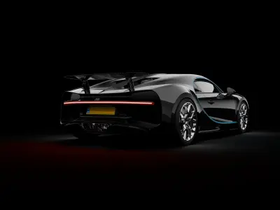 Bugatti Chiron 3D model
