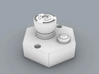 SIMUCUBE PREMIUM TORQUE OFF 3D model