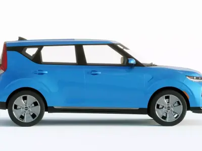 Kia Soul EV 2020 3D model