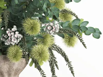 bouquet set06 3D model