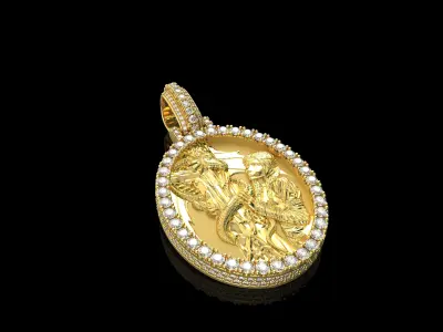 Gold N727 3D print model