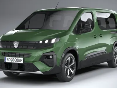 Peugeot Rifter Long 2024 3D model