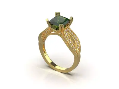 ring code 90 3D print model