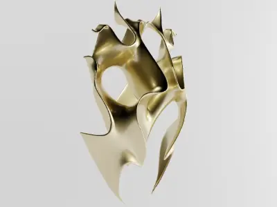 Gyroid Abstract Geometry  3D model
