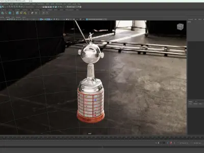 Trophy Copa Libertadores da America 3D model