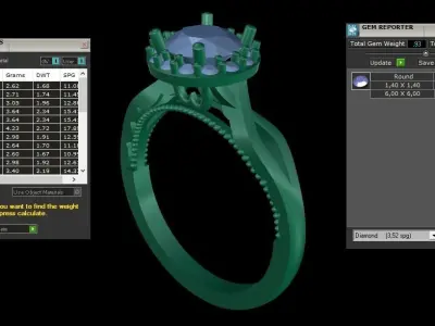 ring code 111 3D print model