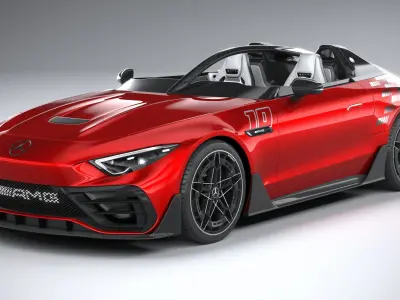 Mercedes-Benz PureSpeed AMG 2024 3D model
