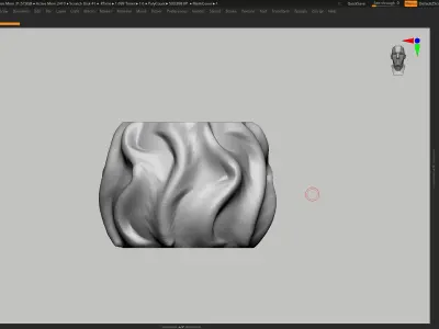 vase 3d print 553 3D print model