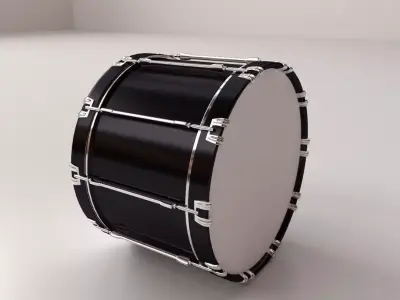 Bass Drum 3D model