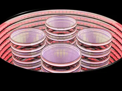 Infinity Glass Low-poly 3D model