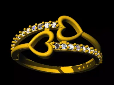 simple ring  Free 3D print model