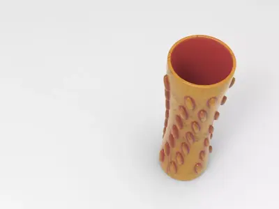Huha Vase Low-poly 3D model