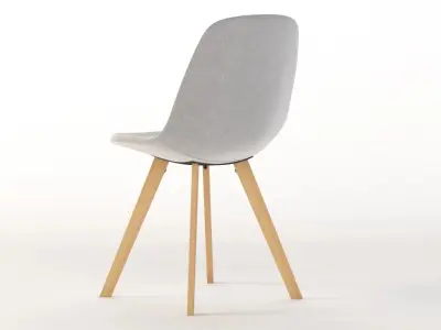 Erik Jorgensen Ej2 Eyes Restaurant Dining Chair 3D model