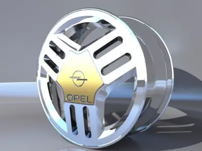 Opel Corsa A GSI 3D model
