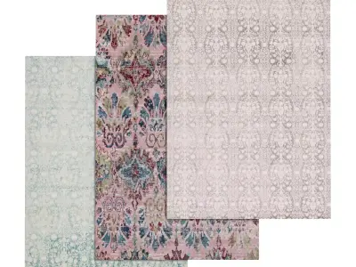 Rug Set 1830 3D model