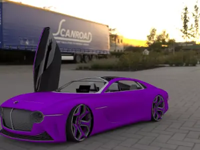 Bentley  EXP 100 GT 3D model