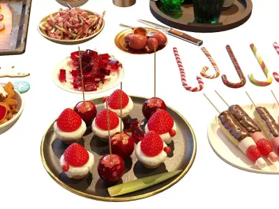 Christmas Sweets 3D model