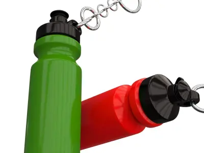 Sport Bottle Keychain 3D print model