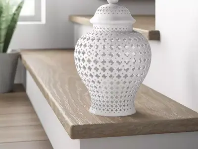Porcelain Lantern 3D model