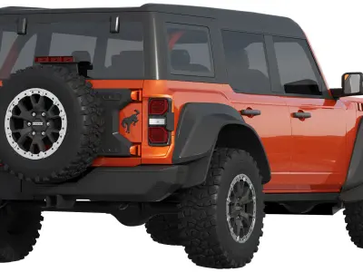 Bronco Raptor 2022 3D model