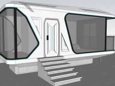 capsule room -A6 3D model