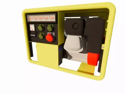 generator GEKO - 5000 3D print model