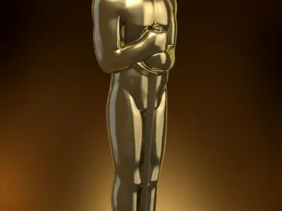 Oscar  Award Statue 3D print model