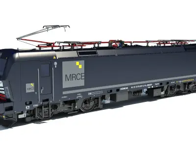 Siemens Vectron Locomotive MRCE 3D model