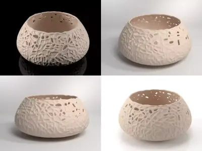 Lace Bowl 3D model