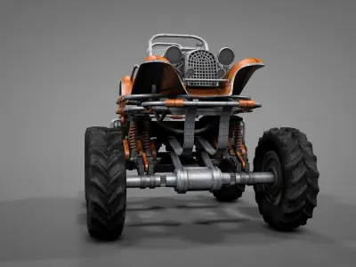Monster Truck 10 3D model