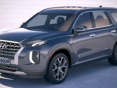 Hyundai Palisade 2020 3D model