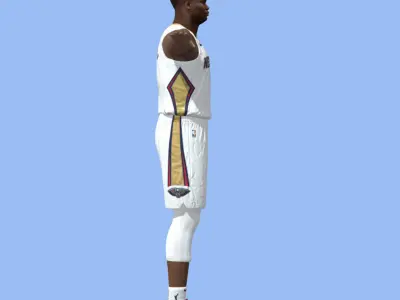 T-Pose Zion Williamson New Orleans NBA 3D model