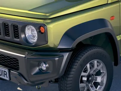 Suzuki Jimny 2018 3D model