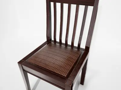 Chair dining Free low-poly 3D model