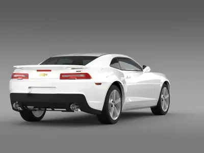 Chevrolet Camaro SS 2014 3D model