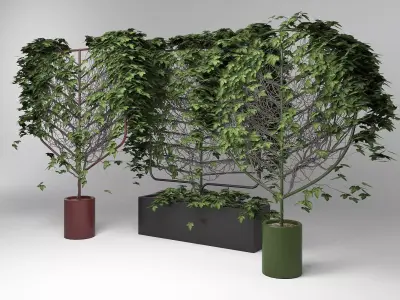 Botanical Planter by Len 3D model