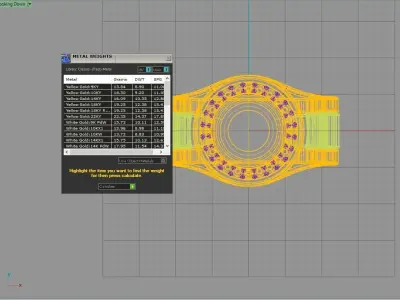 Rhinocros avengers ring 3D model