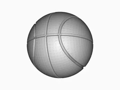 Basket ball 3D model buy