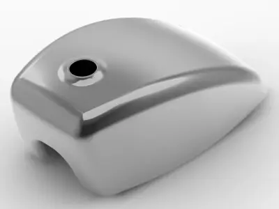 Motorcycle Fuel Tank 3D print model