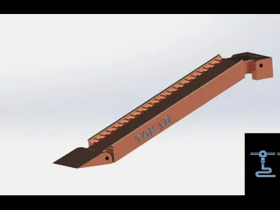 RC TRAILER RAMP 3D print model