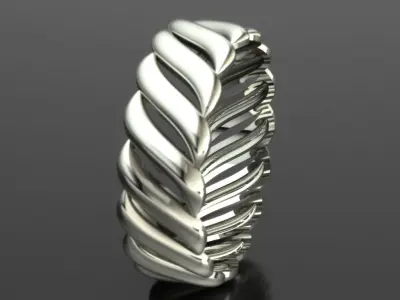 wedding ring 3D model