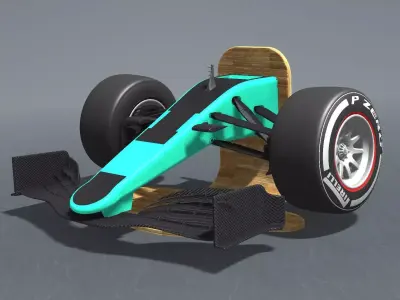 Formula 1 Front end for 3D Print and assembly - 20 PARTS 3D print model