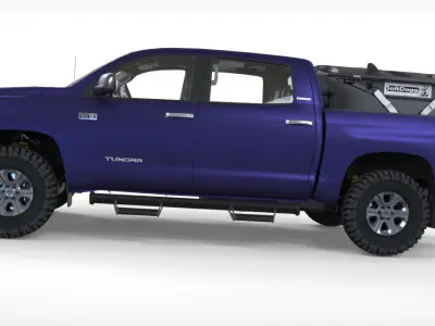 TOYOTA TUNDRA 2010 SALTDOG MODELS  Low-poly 3D model