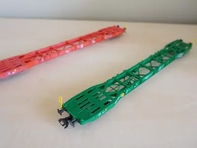 Pre Supported H0 1-87 scale  Sggnss-XL container wagon 3D print model