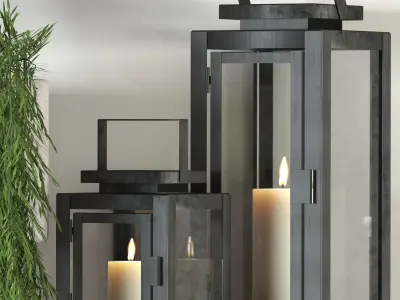 decorative set 02 3D model