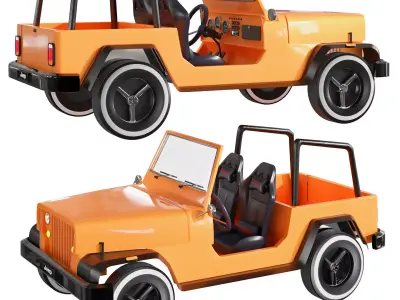 jeep 3 3D model