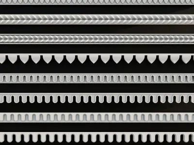 Ornament Pack Vol 17 - Baroque Romanesque Gothic 3D model