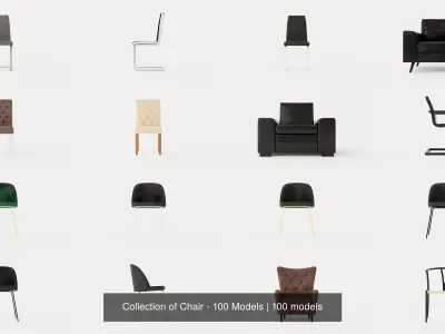 Collection of Chair - 100 Models